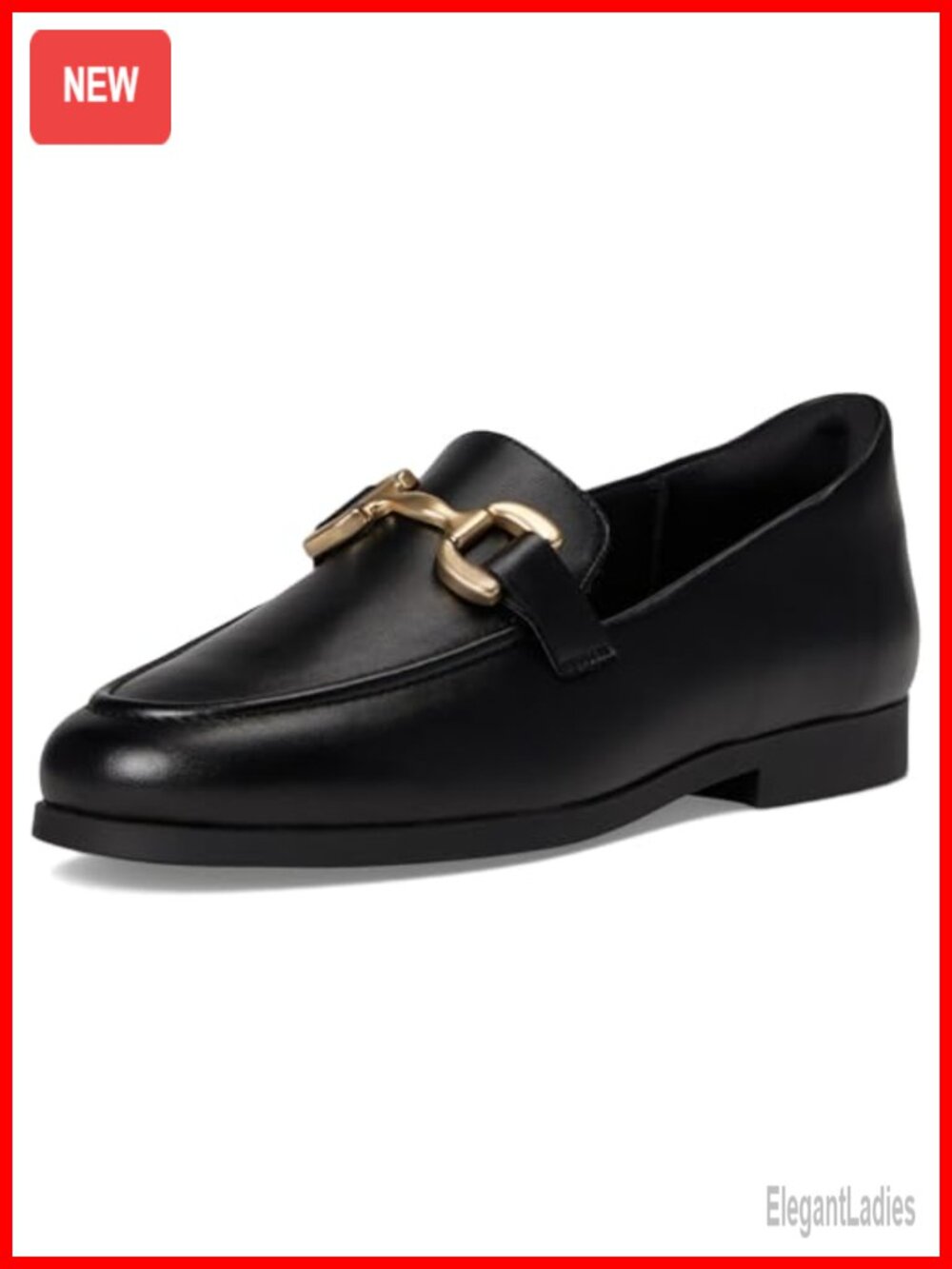 Faux Leather Hands-Free Slip-On Loafer, Round Toe Comfort Flat